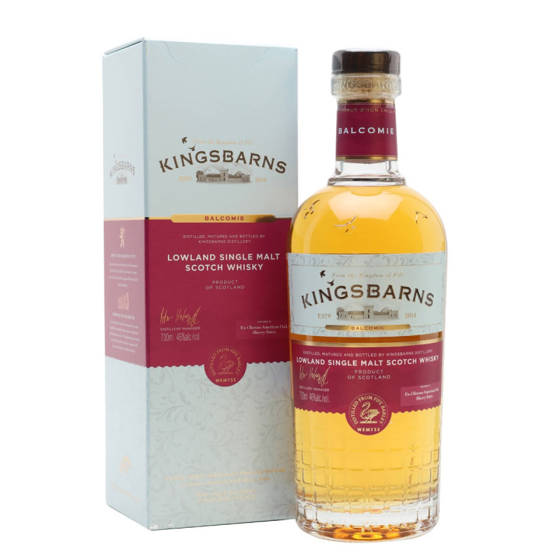 Kingsbarns Balcomie Single Malt 70cl