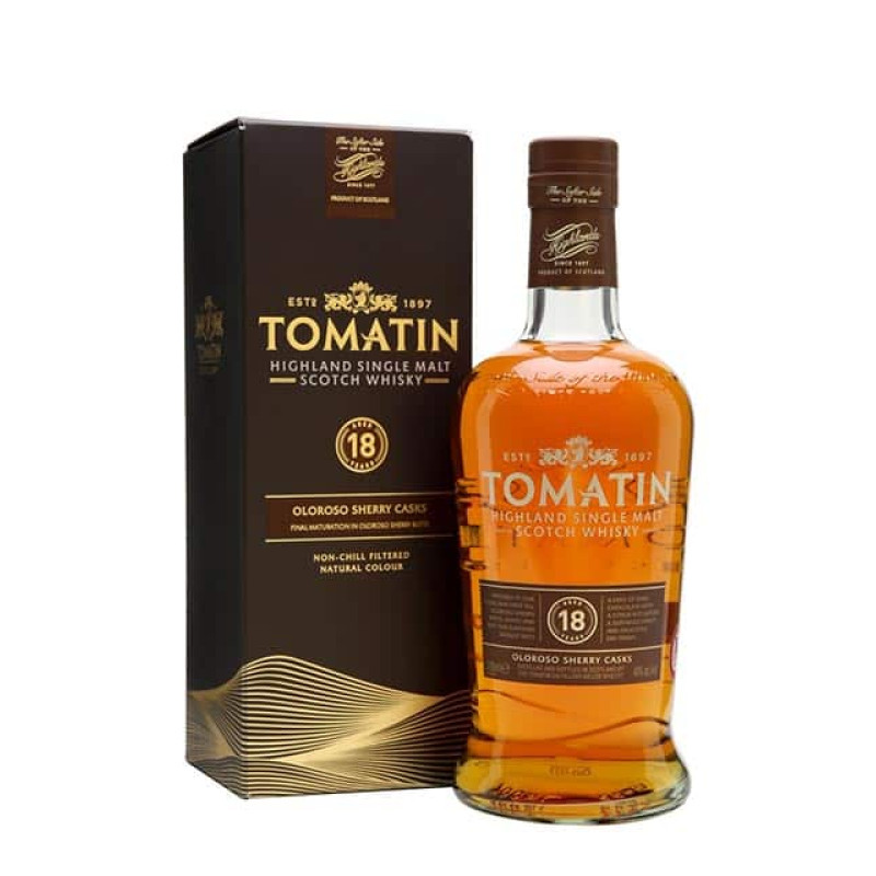 Tomatin 18 Years Old 70cl